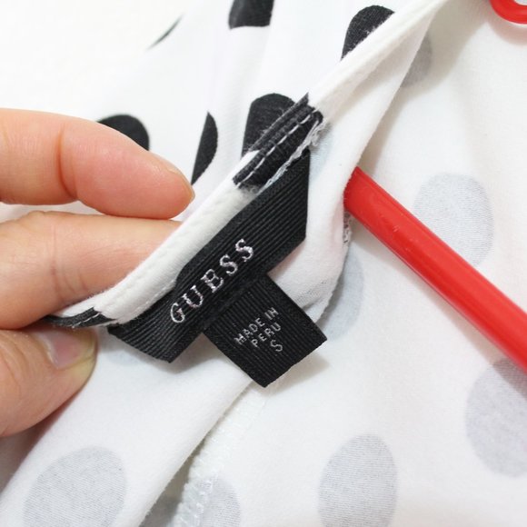 GUESS Polka Dots Mini Dress S - Picture 5 of 5